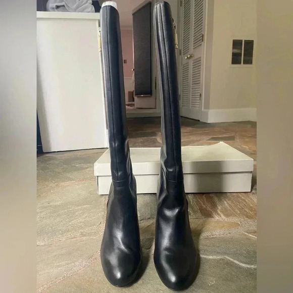 Banana Republic Black Heeled Boots| Size 10 - Picture 2 of 13